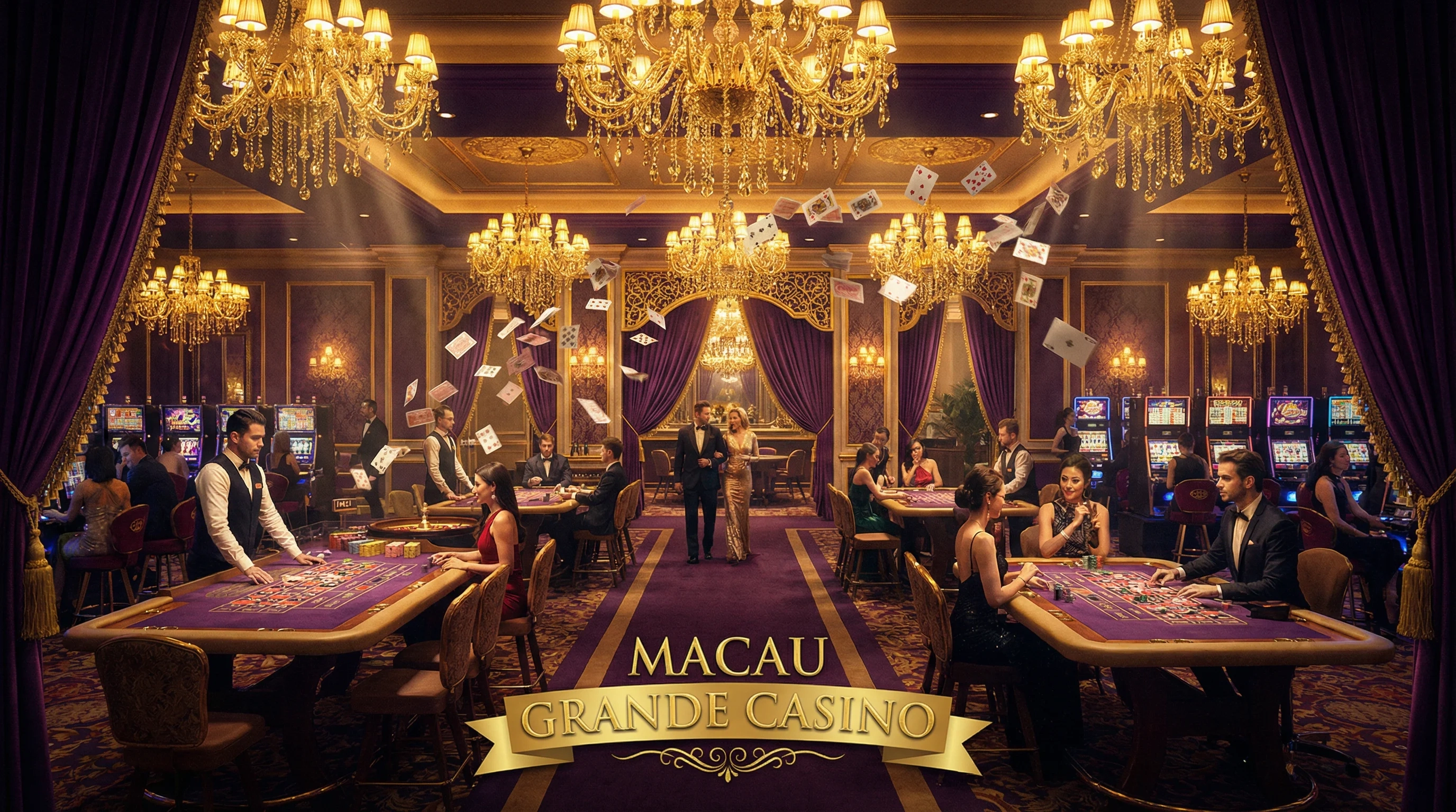 壹号娱乐豪华赌场大厅